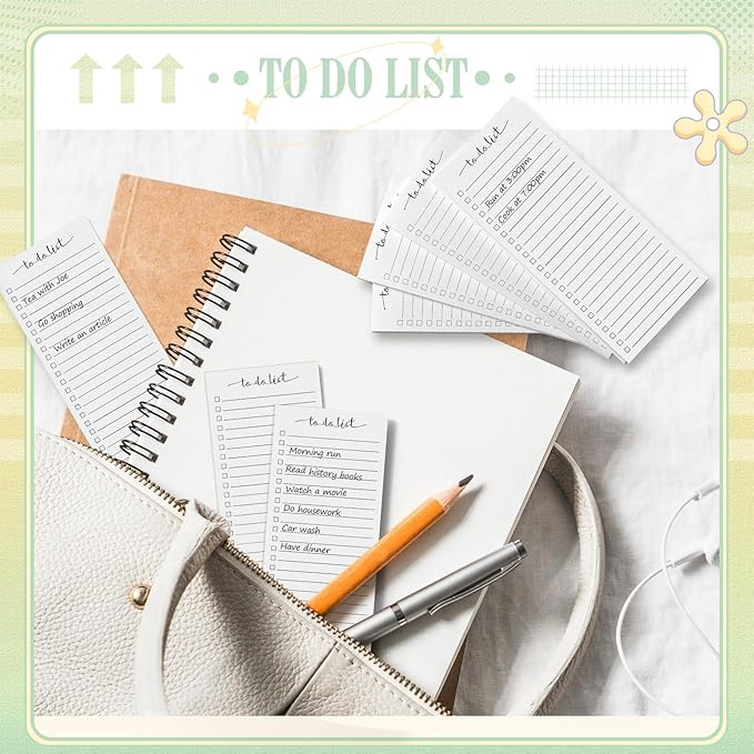 Censen 10 Pack 500 Sheets To Do List Notes Daily Checklist Notepads - Image 4