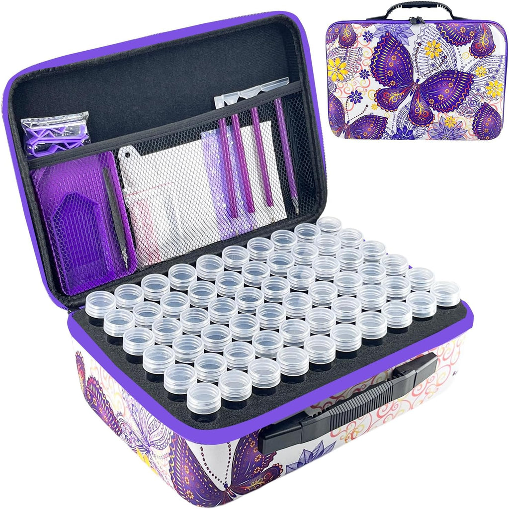 lirunqiu 120 slot diamond painting storage box, main product view