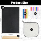 BOUBONI 1 Pack Small Chalkboard Signs - Image 2