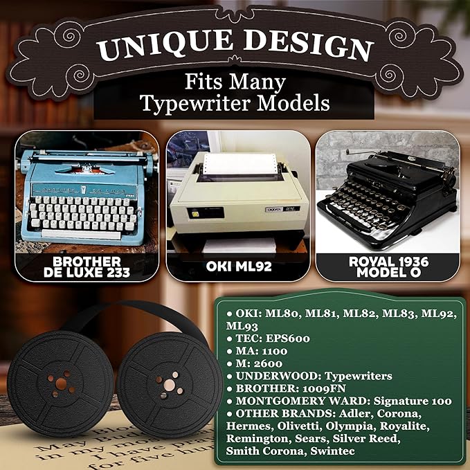 4 Pairs Typewriter Ribbon - Image 7