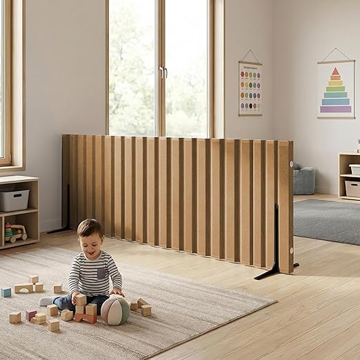 Children’s Factory 30" x 10' Quiet Divider - Image 2