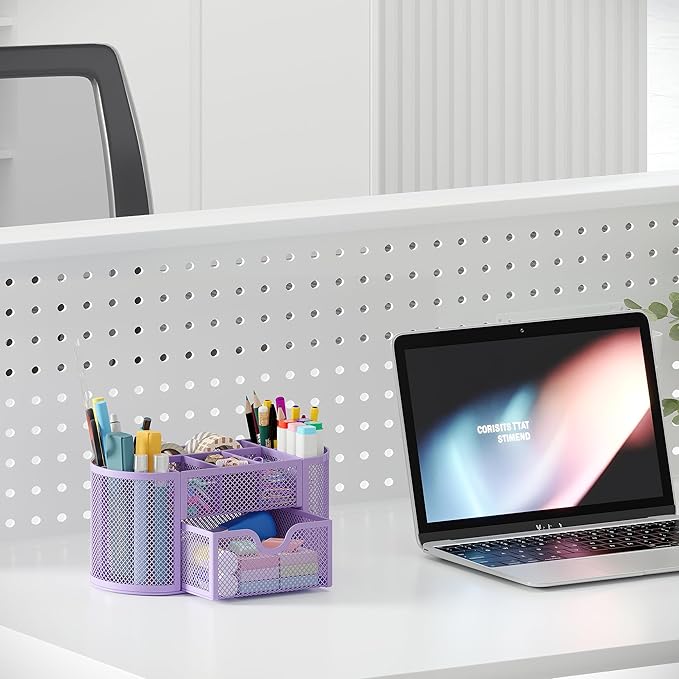 EasyPAG Mesh Pen Holder Desk Organizer - Image 5