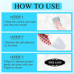 The Loo Sign for Bathroom Decoration, Self-adhesive Funny Bathroom&Restroom - Image 4