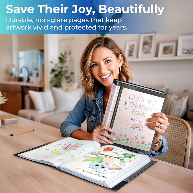 Dunwell Presentation Binder 60-Pocket, Displays 120 Pages, 8.5x11 Portfolio - Image 9