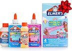 Elmer’s Neon Sky Slime Kit, Includes Transparent Color Liquid Glue, Crunchy and by Elmers