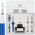 Wordsworth & Black Fountain Pen Gift Set, Includes Bottle, 6 Cartridges by WordsworthBlack