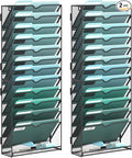 SUPEASY 13-Tier Wall File Organizer, Hanging Wall Files by SUPEASY