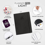 Clever Fox Planner PRO Light – Weekly & Monthly Life Planner to Increase - Image 2