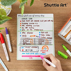 Shuttle Art Dry Erase Markers, 12 Colors 144 Bulk Pack Whiteboard Markers - Image 7