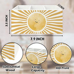 QZQE Boho Yellow Sunshine Pen Pencil Holder Organizer - Image 7