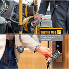 Oaridey 2 Packs Retractable Badge Holders, Heavy Duty Retractable Keychain - Image 4