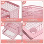 Marbrasse Mesh Desk Organizer, Pen Organizer - Image 5