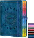 Address Book with Colorful Alphabetical Tabs – Hardcover Contact Organizer by HwxBen