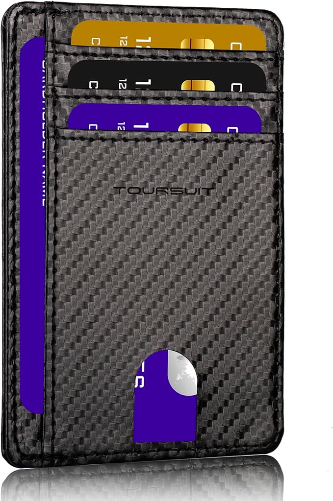 TOURSUIT Travel Minimalist Slim Front Pocket Wallet by TOURSUIT
