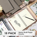Yahenda 18 Pcs Spiral Notebook Bulk A5 Journal Lined 8.3'' x 5.5'' Writing - Image 2