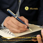 MCNTEIK 317 Fountain Pen, Stunning Luxury Piano Lacquer, 18K Gilded Nib - Image 7