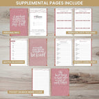 bloom daily planners Hardcover Contacts Address Password Book - Image 3