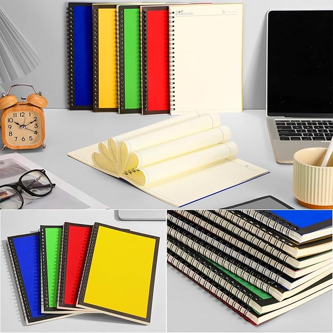 Leelosp 12 Pack Small Spiral Notebook A5 Lined College Ruled Spiral Journal - Image 5