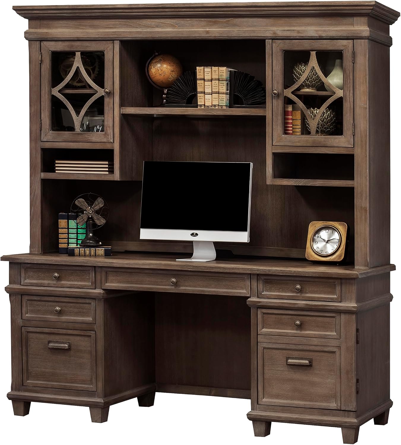 Martin Furniture IMCA682 Hutch, Brown