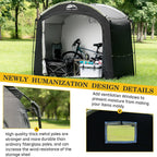 happy travel bike storage shed tent, waterproof portable, package contents
