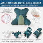 Ailuteie Lumbar Support Pillow – Multi-Functional Ergonomic Back Cushion - Image 3