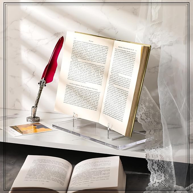 Jetec Acrylic Book Stand Clear Easel Stand - Image 5