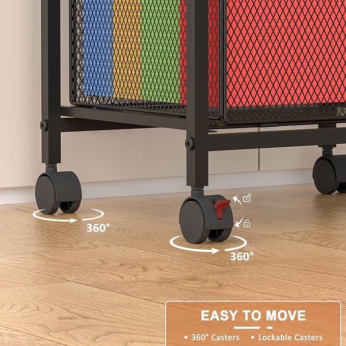 Tiaoheka Rolling File Cabinet - Image 4