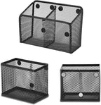 Neudeco Locker Shelf Organizer, Magnetic Pencil Holder, Metal Storage Basket - Image 8