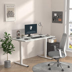 FLEXISPOT E6 3-Stage Dual Motor Electric Standing Desk 48 x 30 Sit Stand Up Desk - Image 2