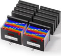 thinktex 10-pack accordion file folders - 12 pockets, main product view