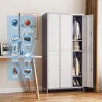 SUPEER 6 Doors Metal Locker for Employees - Image 2