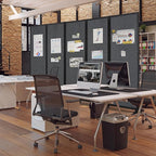Strongbird Room Partition, Folding Privacy Divider, Office Partition Dividers - Image 5