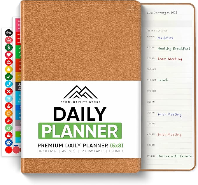 Daily Planner 2026 by PRODUCTIVITYSTORE