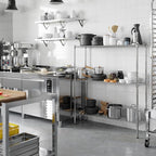 Regal Altair 14" Deep x 48" Wide x 54" Height Wire Shelving Kit | 3-Tier | NSF - Image 7