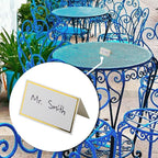 100 Pack Place Cards for Table Setting Small Paper Tent Cards - Image 4