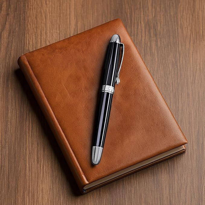 Webson Gill The Boss' Black Luxury Executive Fountain Pen, Polished Lacquer & - Image 7