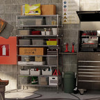 Regal Altair 21" Deep x 48" Wide x 86" Height Wire Shelving Kit | 8-Tier | NSF - Image 7
