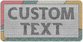 Custom Sign, Custom Street Sign, 11 Font Colors, 13 Font Styles, 4 Hole Options by MySignCenter