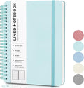Light Green Lined Spiral Journal Notebook by ABERLLS