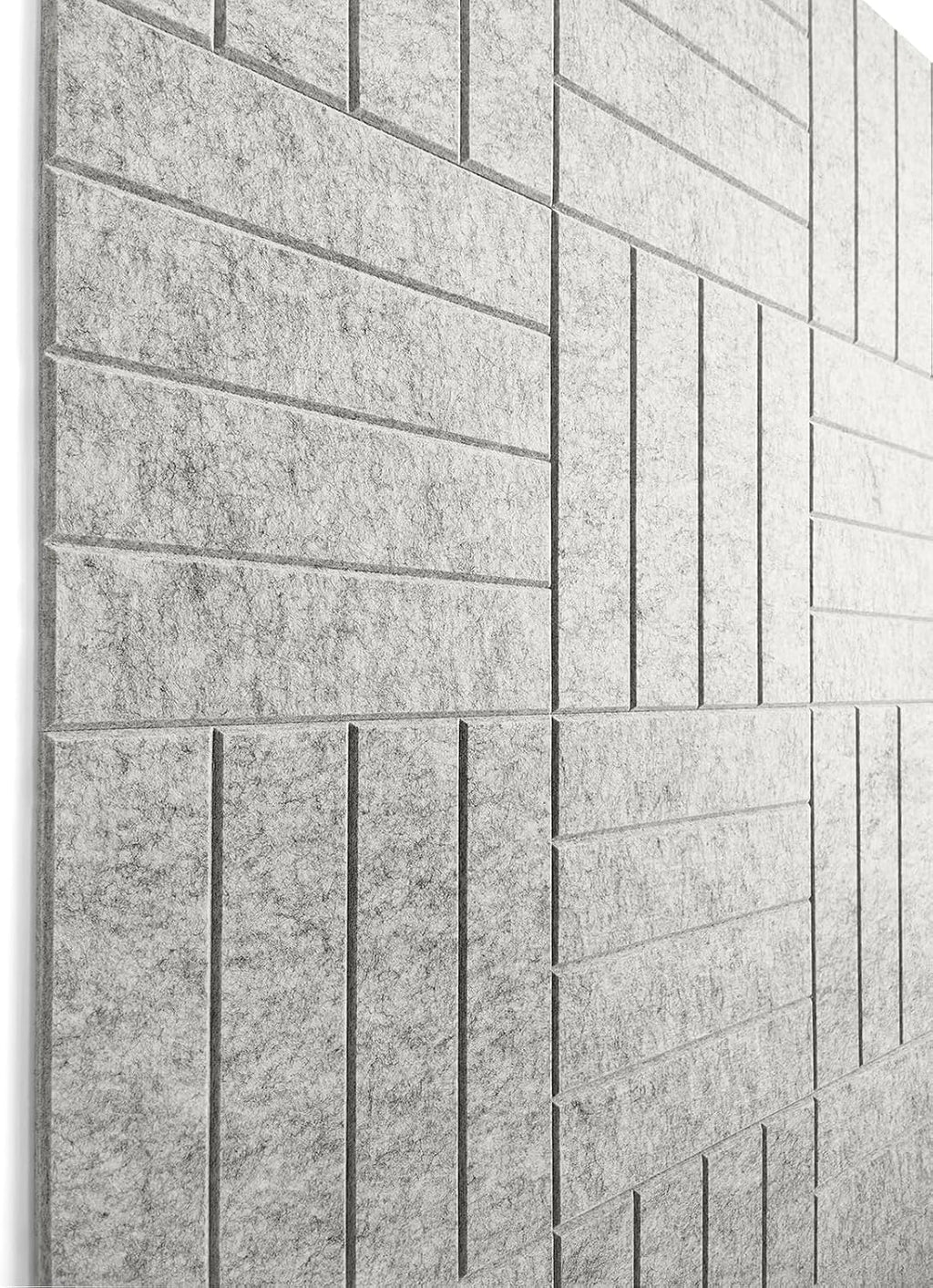 DECORITA Felt Bulletin Board Tiles | Modern Cork Board Alternative | Large Cork