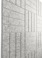 DECORITA Felt Bulletin Board Tiles | Modern Cork Board Alternative | Large Cork by DesignerManufacturerofInnovativeBulletinBoardSolutionsforHomeOffice