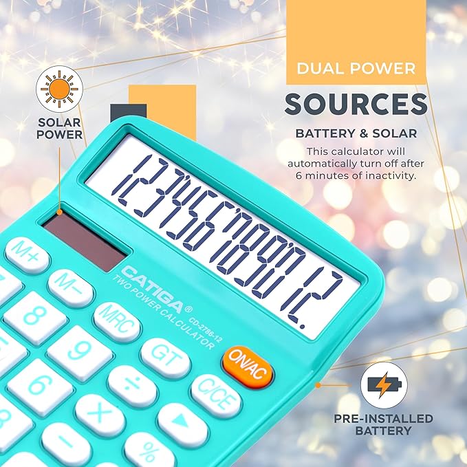 CATIGA Desktop Calculator 12 Digit - Image 5