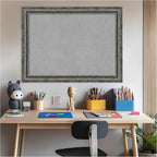 Amanti Art Black Framed Magnetic Board 24x32 Medium Vision Board - Image 6