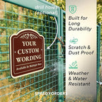 Custom Decorative Outdoor Metal Sign - Image 6