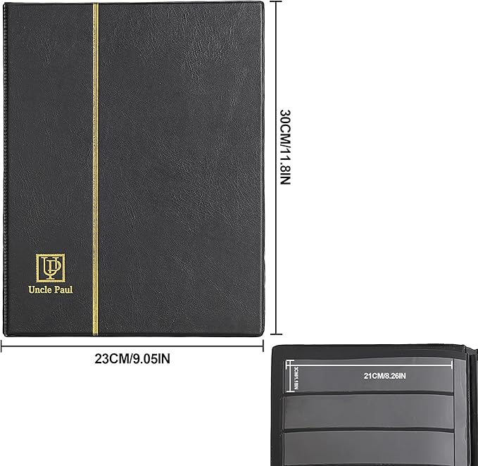 Stamp Albums 160 Pockets - Image 2