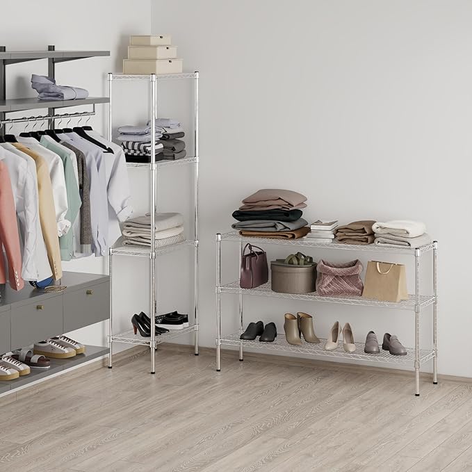 Regal Altair 14" Deep x 54" Wide x 34" Height Wire Shelving Kit | 3-Tier | NSF - Image 7