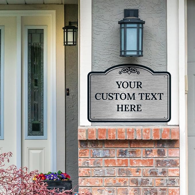 Custom Decorative Sign, Personalized Metal Sign - Image 2