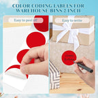 2 Inch Round Color Coding Labels - Image 4