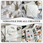 White Cardstock 8.5 x 11"Inch, 80lb Cardstock Paper, 30 Sheets Card Stock Paper - Image 6