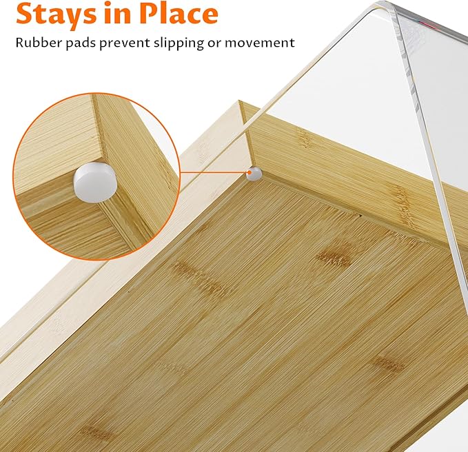 VA1KENE Bamboo Drawer Organizer - Image 4